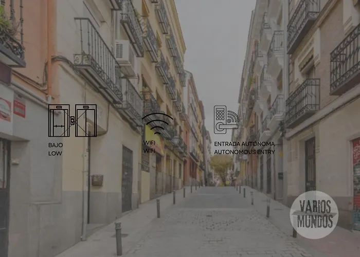 C-Cabeza Cool Apt Para 7 Al Lado De Tirso De Molina E1