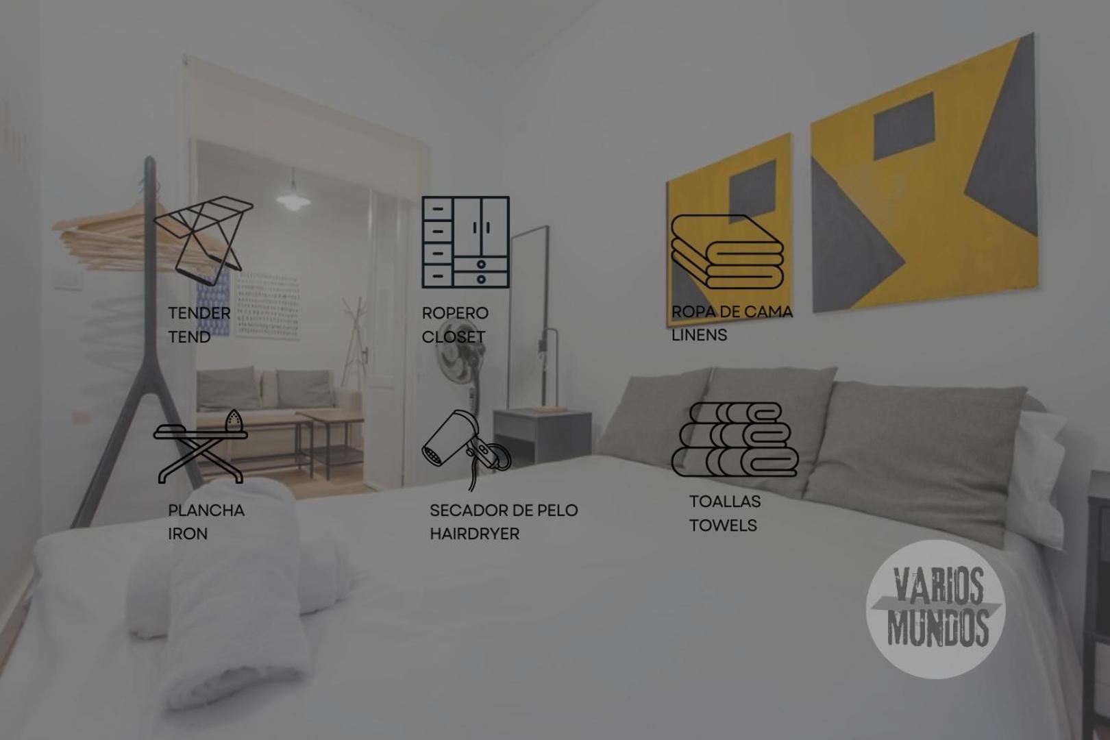 C-cabeza Cool 7 Al Lado De Tirso De Molina E1 Apartament Madryt